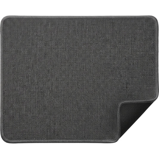 Vbrio Linen Texture Mouse Pad Charcoal 10 x 8 in