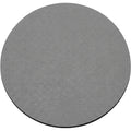 Vbrio Round Mouse Pad Gray 8 in with Rubber Base