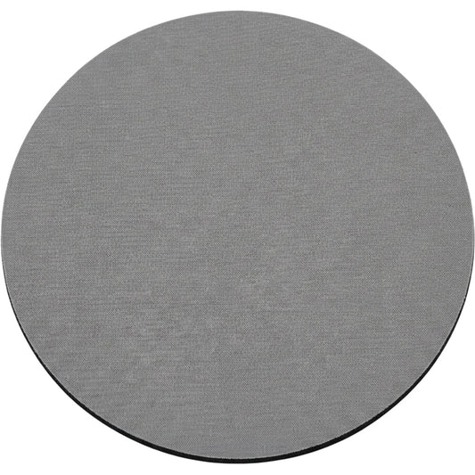 Vbrio Round Mouse Pad Gray 8 in with Rubber Base