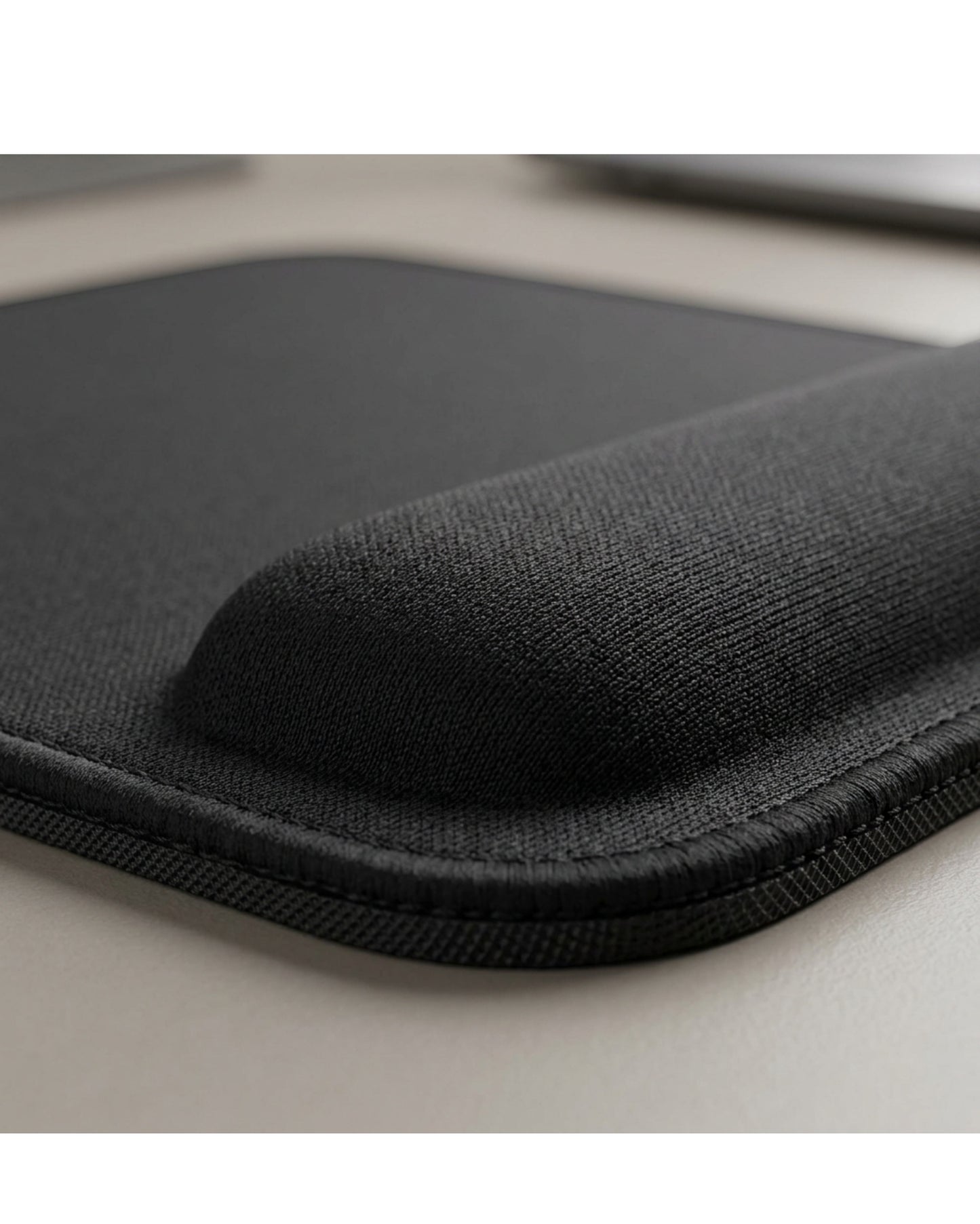 Vbrio Wrist Rest Mouse Pad Black 9 x 8 in
